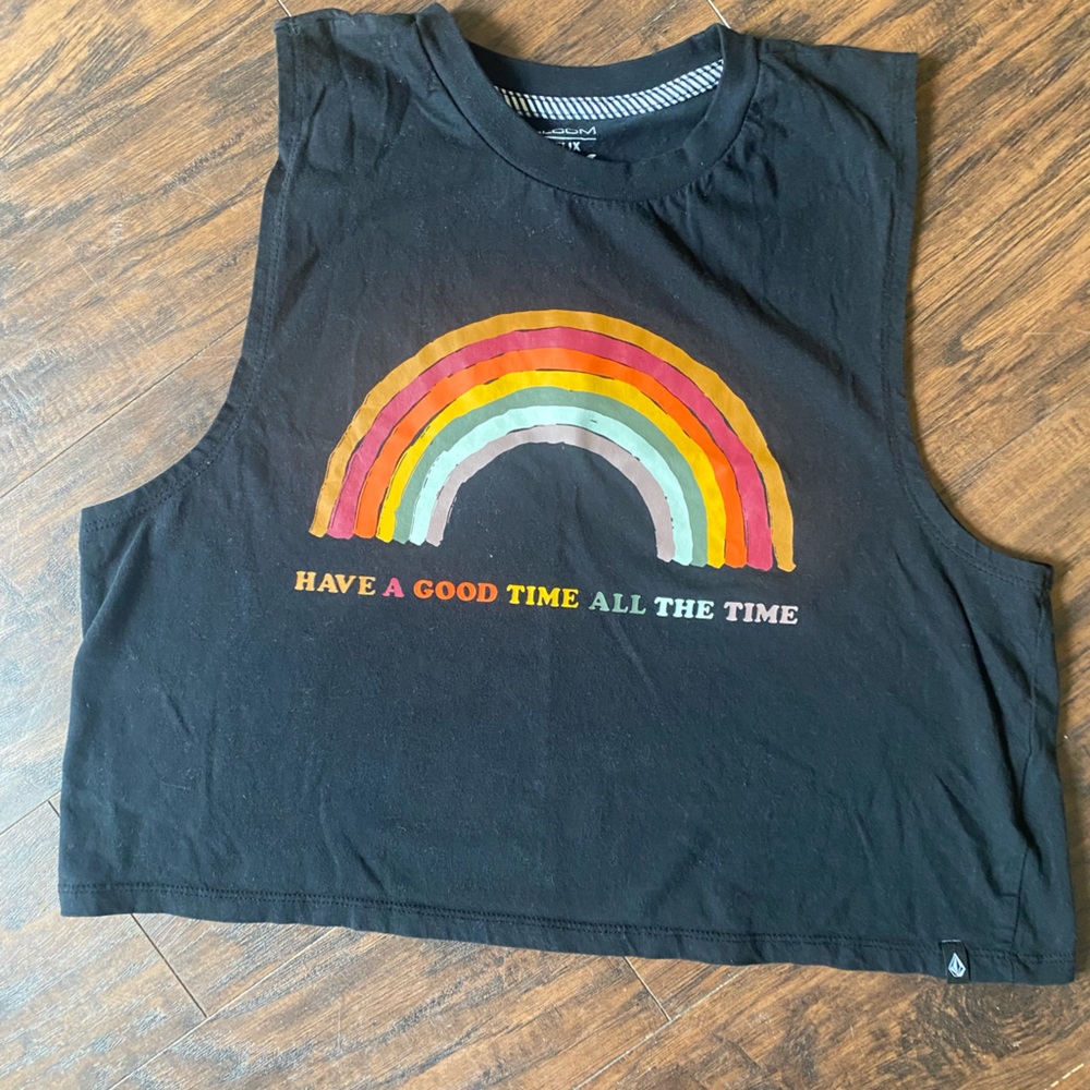 Volcom Rainbow Cropped Tank M